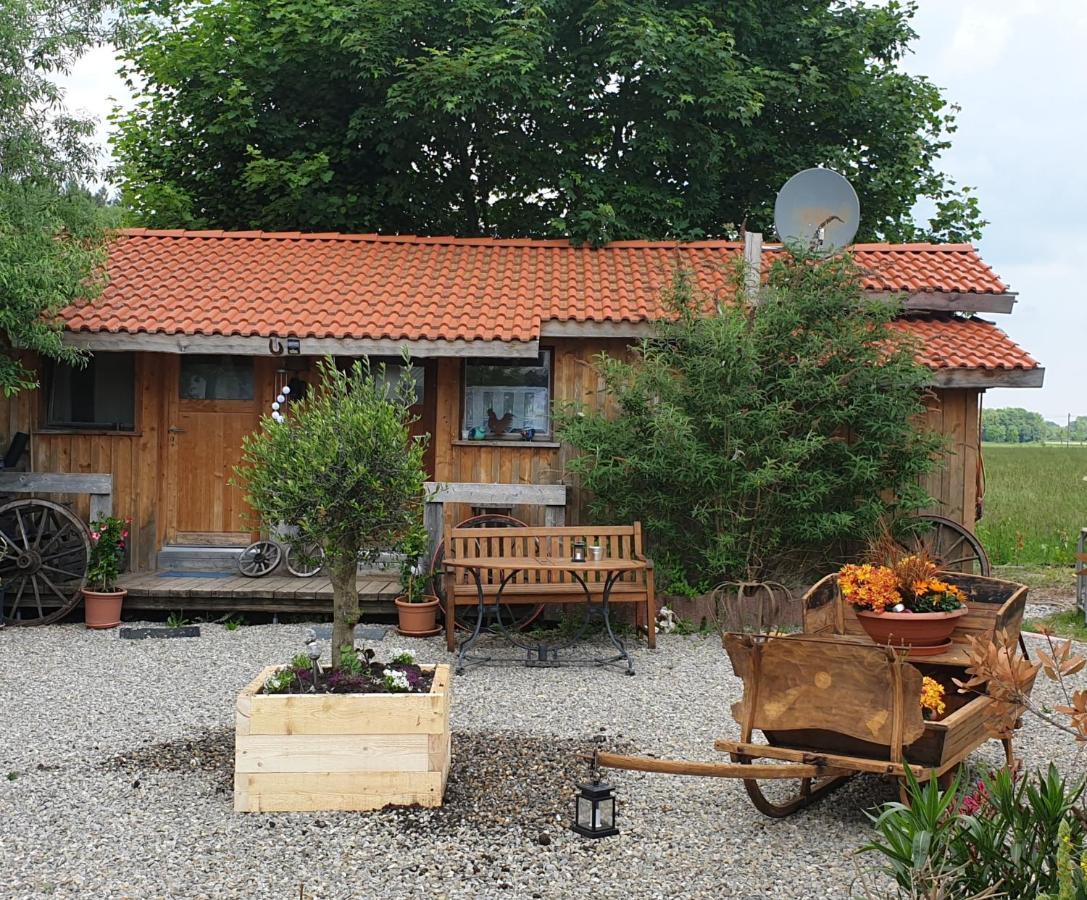 Chrom Ranch Reiterhof Bed & Breakfast Memmingen Ngoại thất bức ảnh